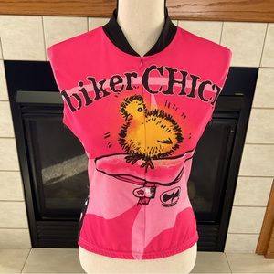 Precaryous Women’s Biker Chick Jersey, Sz S